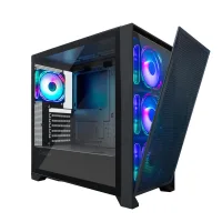 CAJA ORDENADOR GAMING COOLBOX GE2000 DUALVIEW ARGB ATX
