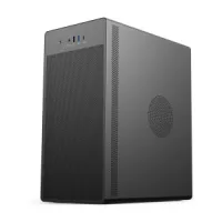 CAJA ORDENADOR COOLBOX M100 MATX FRONTAL REJILLA NEGRO USB 3.2