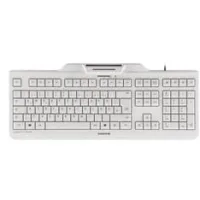 TECLADO CHERRY KC 1000 SC LECTOR DE TARJETA CHIP INTEGRADO DNI USB BLANCO