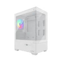 CAJA ORDENADOR GAMING COOLBOX GM200 VISION LITE MATX ARGB CRISTAL TEMPLADO BLANCO