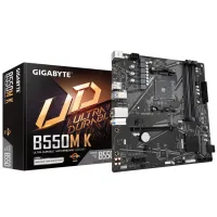 PLACA BASE GIGABYTE B550M K AM4 M-ATX/ 4X DDR4/ 4X SATA3/ 4X USB 3.2/ 4X USB 2.0