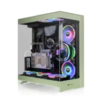 CAJA ORDENADOR GAMING THERMALTAKE CTE E550 TG ATX CRISTAL TEMPLADO VERDE