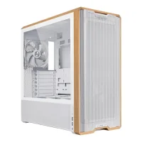 CAJA ORDENADOR GAMING LIAN LI LANCOOL 217 ATX CRISTAL TEMPLADO MADERA BLANCA