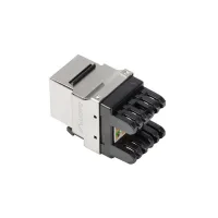 CONECTOR KEYSTONE LANBERG CAT 6 FTP RJ45 180 GRADOS