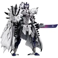 FIGURA HASBRO TRANSFORMERS X MONSTER HUNTER SILVER RATHALOS PRIME