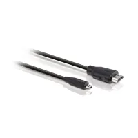 CABLE MICRO HDMI PHILIPS 1.5M/ MACHO-MACHO/ NEGRO