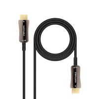 CABLE HDMI 8K NANOCABLE 10M/ MACHO-MACHO FIBRA OPTICA
