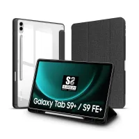FUNDA TABLET SUBLIM CLEAR SHOCK CASE PARA SAMSUNG GALAXY TAB S9+/S9 FE+ 12.4" NEGRA