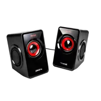 ALTAVOCES MARS GAMING MS1 2.0 NEGRO/ROJO