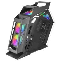 CAJA ORDENADOR MARS GAMING MC61 PREMIUM MATX ARGB CRISTAL TEMPLADO NEGRO