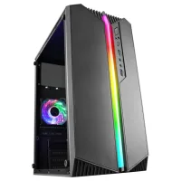 CAJA ORDENADOR MARS GAMING MC-S1 NEGRO MICRO ATX 1 X USB 3.0 1 X USB 2.0 1 X 80MM ARGB