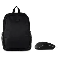 MOCHILA NILOX BASIC PARA PORTATIL 15.6" NEGRA + RATON USB