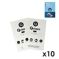 LAMINAS DE PROTECCION FRONTALES QCHARX HIDROGEL MATE ANTI HUELLAS PARA QX1 10 UNIDADES