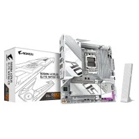 PLACA BASE GIGABYTE B850M AORUS ELITE WIFI6E ICE AM5 MATX/ 4X DDR5