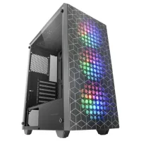 CAJA ORDENADOR MARS GAMING MC-MAG ATX FRGB CRISTAL TEMPLADO NEGRO