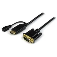 CABLE HDMI / MICRO USB TIPO B A VGA STARTECH 3M/ MACHO/HEMBRA - MACHO/ NEGRO