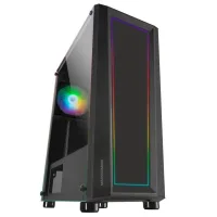 CAJA ORDENADOR MARS GAMING MCART NEGRO ATX 1 X USB 3.0 2 X USB 2.0 1 X 120MM FRGB