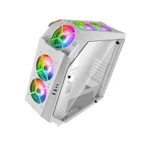 CAJA ORDENADOR MARS GAMING MC51 PREMIUM BLANCO ATX 2 X USB 3.0 5 X 120MM ARGB