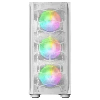 CAJA ORDENADOR MARS GAMING MC-KX BLANCO E-ATX 1 X USB 3.0 2 X USB 2.0 5 X 120MM ARGB