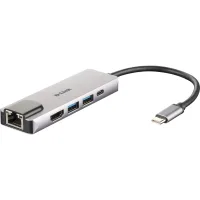 HUB D-LINK DUB-M520 2 USB 3.1 HDMI RJ45 USB TIPO C
