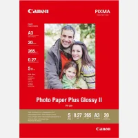 PAPEL FOTOGRAFICO CANON 2311B020 BRILLO II PLUS PP-201 A3/ 20 HOJAS