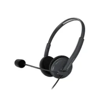 AURICULARES MICRO ENERGY SISTEM OFFICE 2 ANTHRACITE SUPRAURAL/ 30MM/ CABLE 150CM/ JACK 3.5MM/ ANTIPOP/ 20HZ