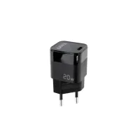 CARGADOR PARED TOOQ USB-C PD 20W NEGRO