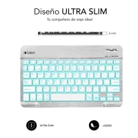 TECLADO TABLET SUBBLIM SUB-KBT-SMBL30 INALAMBRICO