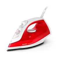 PLANCHA DE VAPOR PHILIPS EASYSPEED ROJO/BLANCO 2000W / VAPOR CONTINUO / ANTIADHERENTE / DEP 220ML / ANTICAL
