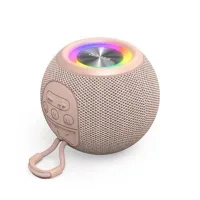 ALTAVOZ HAMA BALL SHAPE MONO ROSA