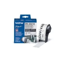 Etiquetas Cinta Continua Brother Blanca Dk22210 29Mmx30.48 Ql-1050  Ql-1050N Ql-1060N Ql-500 Ql-500A  Ql-550  Ql-560  Ql-560Vp  Ql-570  Ql-580N  Ql-650Td  Ql-700