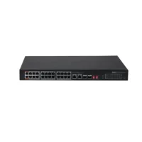 SWITCH DAHUA DH-PFS3226-24ET-240 POE 24 PUERTOS GIGABIT ETHERNET 2 PUERTOS SFP