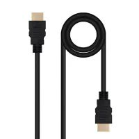 CABLE NANOCABLE HDMI V2.0 4K@60Hz 18Gbps A/M-A/M, 1.5 m, NEGRO