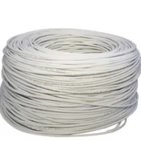 CABLE UTP CAT 5+ ESPECIAL EXTERIOR BLANCO BOBINA 250M