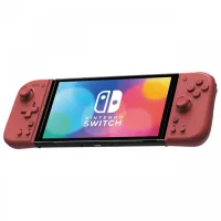 SPLITPAD HORI COMPACT ROJO MELOCOTON PARA NINTENDO SWITCH