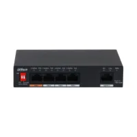 SWITCH DAHUA DH-PFS3005-4ET-60 POE 5 PUERTOS GIGABIT ETHERNET
