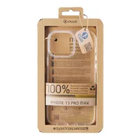 FUNDA MUVIT RECYCLETEK PARA APPLE IPHONE 13 PRO MAX TRANSPARENTE