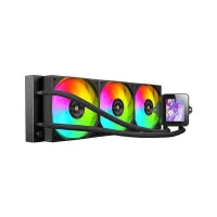 KIT REFRIGERACION LIQUIDA MARS GAMING MLVISION360 ARGB 3X 120MM NEGRO