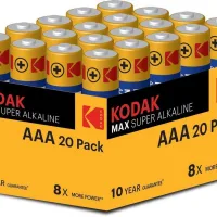 BLISTER PILAS KODAK ALCALINA MAX AAA LR3  BLISTER 20 PILAS