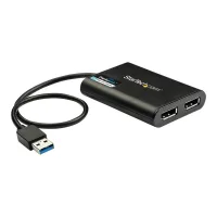 ADAPTADOR USB 3.0 A DP 4K UHD STARTECH 0.30M / MACHO-HEMBRA / NEGRO