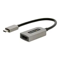 ADAPTADOR USB TIPO C A HDMI 4K UHD STARTECH 13CM / MACHO-HEMBRA / GRIS