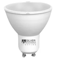 BOMBILLA LED SILVER ELECTRONIC ECO multi LED DICROICA 7W=44W/ GU10/ 6000K/ 120º 567 LM/ LUZ FRIA/ A+