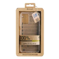 FUNDA MUVIT RECYCLETEK PARA OPPO A16S/A16 TRANSPARENTE