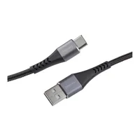 CABLE USB TIPO C A USB TIPO A INTENSO 1X 0.5M 2X 2M/ MACHO-MACHO/ NEGRO 60W