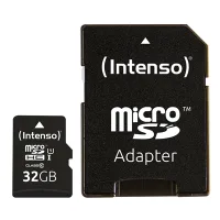 TARJETA MEMORIA MICRO SD INTENSO 32GB UHS-I CL10 + ADAPTADOR SD