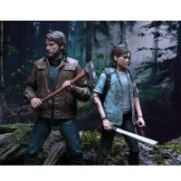 SET 2 FIGURAS NECA THE LAST OF US 2 SCALE ACTION FIGURE- JOEL & ELLIE 