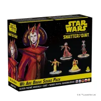 JUEGO DE MESA STAR WARS SHATTERPOINT WE ARE BRAVE SQUAD PACK EDAD RECOMENDADA 14 AÑOS