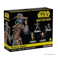 JUEGO DE MESA STAR WARS SHATTERPOINT FISTFUL OF CREDITS CAD BANE SQUAD PACK EDAD RECOMENDADA 14 AÑOS