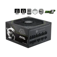 FUENTE ALIMENTACION MSI MAG A1000PLS GAMING ATX 1000W
