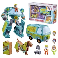 SET FIGURAS HASBRO TRANSFORMERS SCOOBY DOO MYSTERIOUS PRIME AND AUTOMUTT